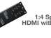 GefenToolBox 1:4 Splitter for HDMI with FST and 3DTV (Black)