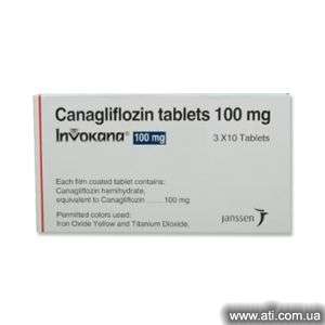 Invokana 100 mg tablet