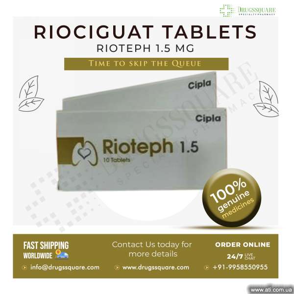 Rioteph 1.5 mg Riociguat Tablet
