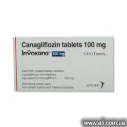   Invokana 100 mg tablet