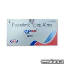   Regonat 40 mg Regorafenib Tablet