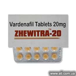   Zhewitra Vardenafil 20 mg Tablet