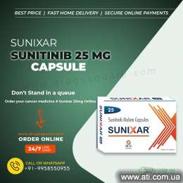  Sunixar 25 mg Sunitinib Capsule
