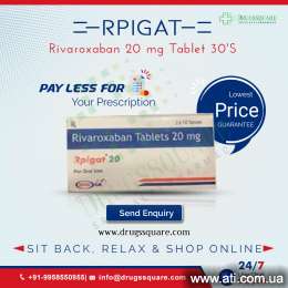   Rpigat Rivaroxaban 20 mg Tablet