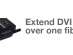 GefenPRO DVI-FM1500 Optical DVI Extender with Recordable EDI