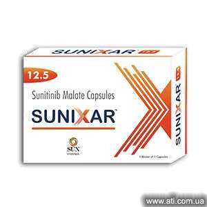 Sunixar 12.5 mg Sunitinib Capsule