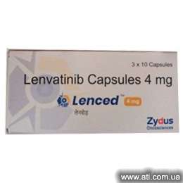 Увеличить фото Lenced 4 mg Lenvatinib Capsule