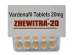: Zhewitra Vardenafil 20 mg Tablet